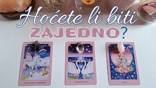 👩‍❤️‍💋‍👨 Hoćete li biti ZAJEDNO? 🦢 Tarot čitanje - Izaberi kartu