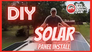 Install Solar Panels On Your RV Roof | Best Solar Panel Brackets To Use On Your RV Solar Series Ep 3