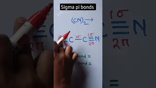 sigma and pi bond counting tricks #shorts #youtubeshorts #reels #viral #shortvideo #neet