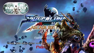 SOUL CALIBUR III Arcade Edition Nightmare Gameplay Namco System 246 Arcade 4K (60FPS)