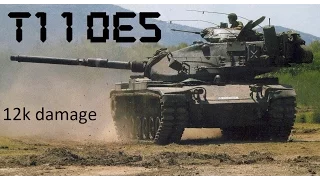 WoT T110E5 - 12000 damage, 10 kills -  top 10 wot tanks