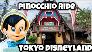 Pinocchio's Daring Journey Ride at Tokyo Disneyland