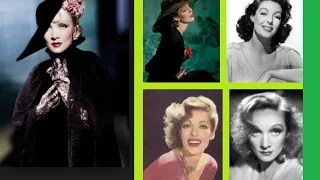 40 Most Stunning Movie Stars All Time- Part 2(Loretta Young-Marlene Dietrich}