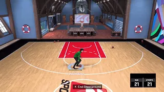 *NEW* GLITCHED HOP STEP DUNK FROM THE 3 POINT LINE IS BREAKING NBA 2K22