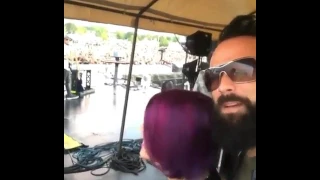 John Cooper and his Wife Korey Cooper singing together