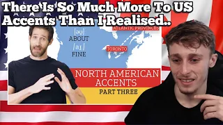 British Guy Reacting to Accent Expert Gives a Tour of American and Canadian Accents - (Part 3)