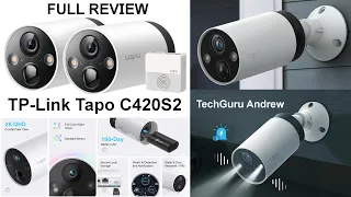 TP-Link Tapo C420S2 Smart Wire Free Security Camera System REVIEW
