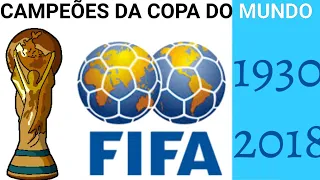 Campeões da Copa do Mundo em Countryballs(1930-2018)