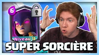 3 SORCIÈRES en UNE SEULE CARTE (défi de la super sorcière) !! - Clash Royale