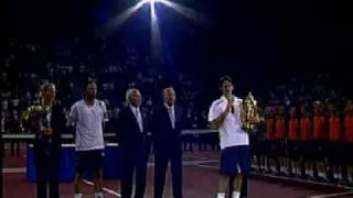 Davidoff Swiss Indoors Basel 2006 Final Ceremony