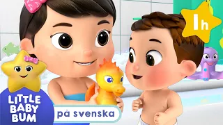 Leker Och Letar I Badet | Little Baby Bum - Svenska | Svenska tecknade serier för barn | Barnvisor