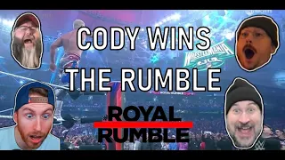 Streamers React to Cody Rhodes Winning The Royal Rumble - Royal Rumble 2024