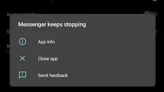 how to fix messenger keeps stopping android samsung 2021 | messenger has stopped How to fix