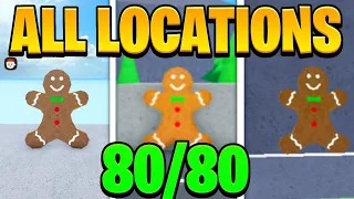 How To FIND ALL 80 GINGERBREAD in CAR DEALERSHIP TYCOON! (GINGERBREADS HUNT)