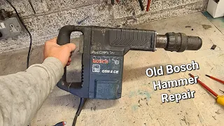 Repair and restoring a old Bosch GSH5CE Hammer.