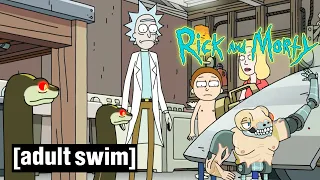 Rick and Morty | Snake Jazz | Adult Swim UK 🇬🇧