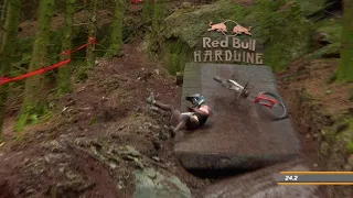 Josh Lowe's Massive Crash at Red Bull Hardline!