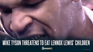 "I AM THE BEST EVER. I WANT TO EAT LENNOX LEWIS' CHILDREN!" | ICONIC MIKE TYSON POST FIGHT INTERVIEW