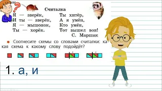 Как определить сколько в слове слогов ? 1 класс 2 часть