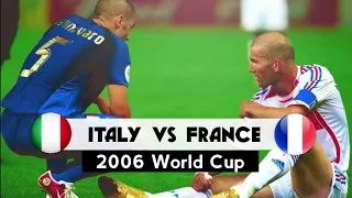 Italy vs France 1(5) × (3) 1 2006 World Cup Final Goals and Highlights + Penalties HD