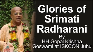 Glories of Srimati Radharani by HH Gopal Krishna Goswami at ISKCON Juhu