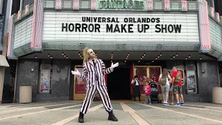 Meeting Beetlejuice | Horror Make-Up Show | Universal Studios Orlando