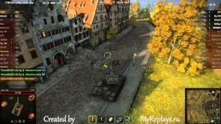 WOT: Siegfried Line - T54E1 - 3 frags