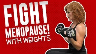 🥊 5 Weight Bearing Exercises for MENOPAUSAL Women 👩 STOP Menopause Weight Gain