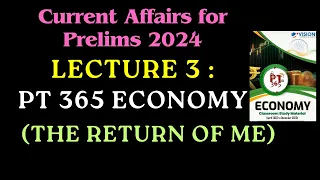 PT 365 Economy | *Link & UnderStand* Current Affairs | PT365 Single Stop Solution with Satyam Jain