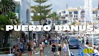 PUERTO BANUS - Marbella - Malaga Spain 4k