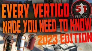 Every Vertigo Nade You will Ever Need 2023 (CS:GO)