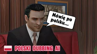 Mafia - first mission with Polish dubbing AI with original voices