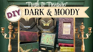 DIY Trash to Treasure; Thrift flips  Dark & Moody  Items for Decor; New products @AuntBeasAttic