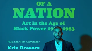 Musician and Composer Kris Bowers visits Soul of a Nation: Art in the Age of Black Power 1963-1983