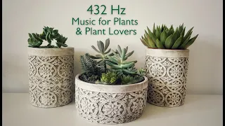 432 Hz Music for Plants and Plant Lovers: Healing & Growing Music Frequencies