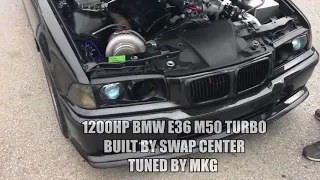 BMW E36 M50 TURBO +1000HP BY SWAP CENTER