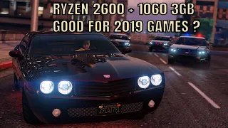 GTX 1060 3GB + Ryzen 5 2600 in 2019 , 23 Games Tested