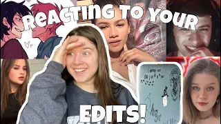 reacting to YOUR INSTAGRAM EDITS! (part 3)