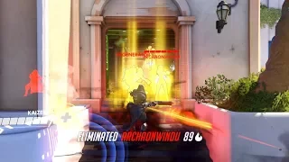 [Overwatch 4K] Reaper's respawn camp? (Quintuple kill I guess?)