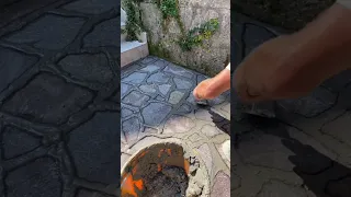 Stone Laying Techniques #satisfying #short