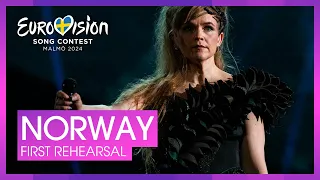 SNIPPET - Gåte - Ulveham | 🇳🇴 Norway | First Rehearsal | Eurovision 2024