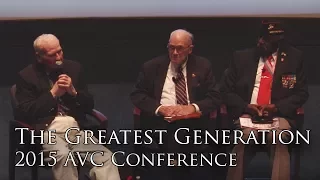 The Greatest Generation: Americans in World War II (2015 AVC Conference)