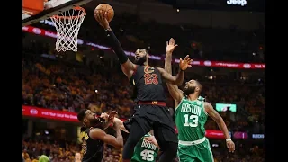 LeBron James vs Celtics (2018 ECF Game 4) - 44 Pts, 5 Rebs, 2 Stls, 17-28 FGM, IN 41 MINS, LEBOSTON!