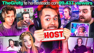 HOSTEANDO STREAMERS FAMOSOS - TheGrefg