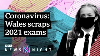 Coronavirus: Will school exams be cancelled around the UK in 2021? - BBC Newsnight