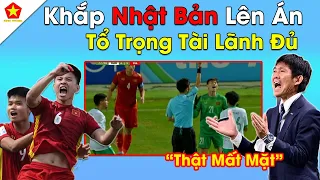 Quá Kinh Ngạc! Khắp Nhật Bản, Làn Sóng Tẩy Chay Trọng Tài Yusuke Araki Trận U23 Việt Nam.