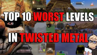 Top 10 WORST Levels In The Twisted Metal Series