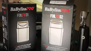 BaByliss FoilFX02 and 01 Shaver Review!