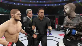 Khabib vs. Dead Slasher - EA Sports UFC 2 - Champion Fights ☝️🦅