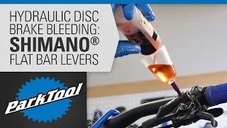 How to Bleed Hydraulic Brakes - Shimano® Flat Bar Levers